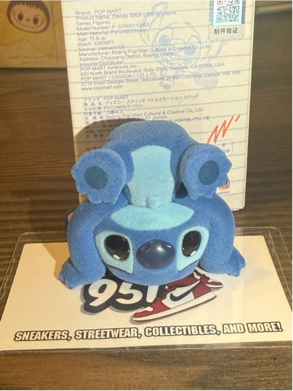 Pop Mart Disney Stitch Emotions Doing a Handstand Confirmed Blind Box NWT